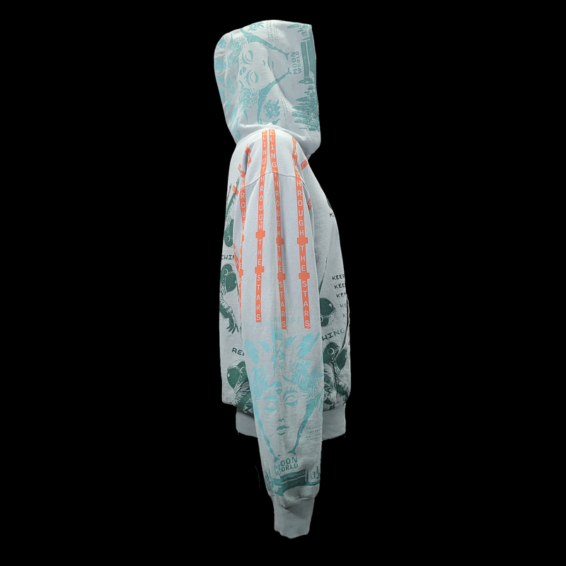 #120 Pale Galaxy Astro (Mid-Weight French Terry, Medium)