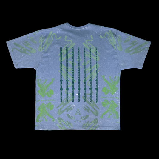 #1212 - (100% Cotton Acid Wash, L)