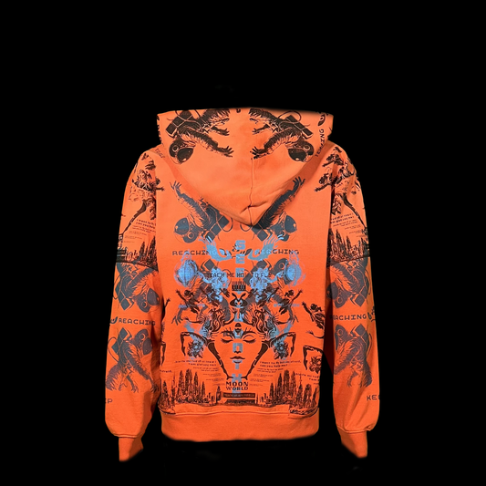 #1579 - Universal Sunset (Acid Wash French Terry Crop M)