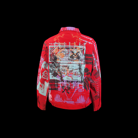 #21 Hyper Cosmic Space Racer (Hyper Print, Light Jacket, X Large)