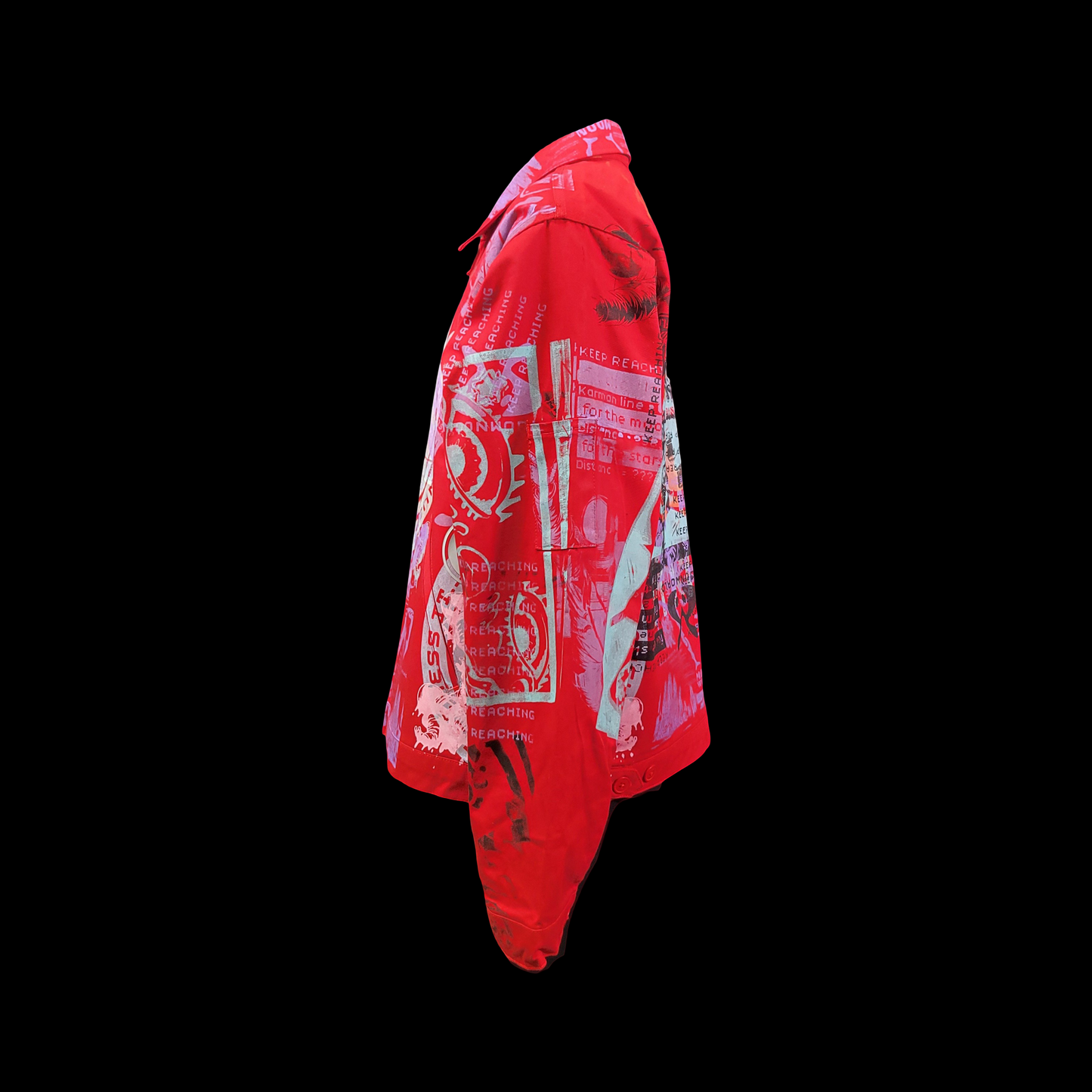 #21 Hyper Cosmic Space Racer (Hyper Print, Light Jacket, X Large)
