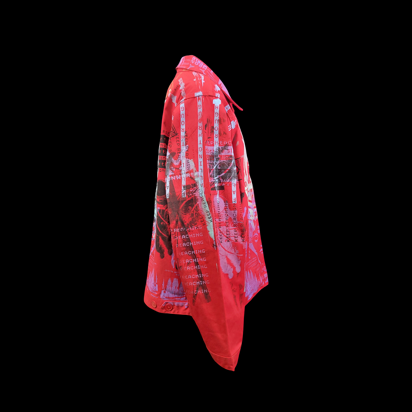 #21 Hyper Cosmic Space Racer (Hyper Print, Light Jacket, X Large)