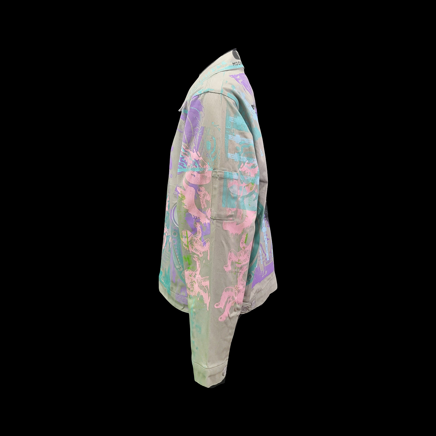 #22 Hyper Silver Snake (Light Jacket, Hyper Print, Large)