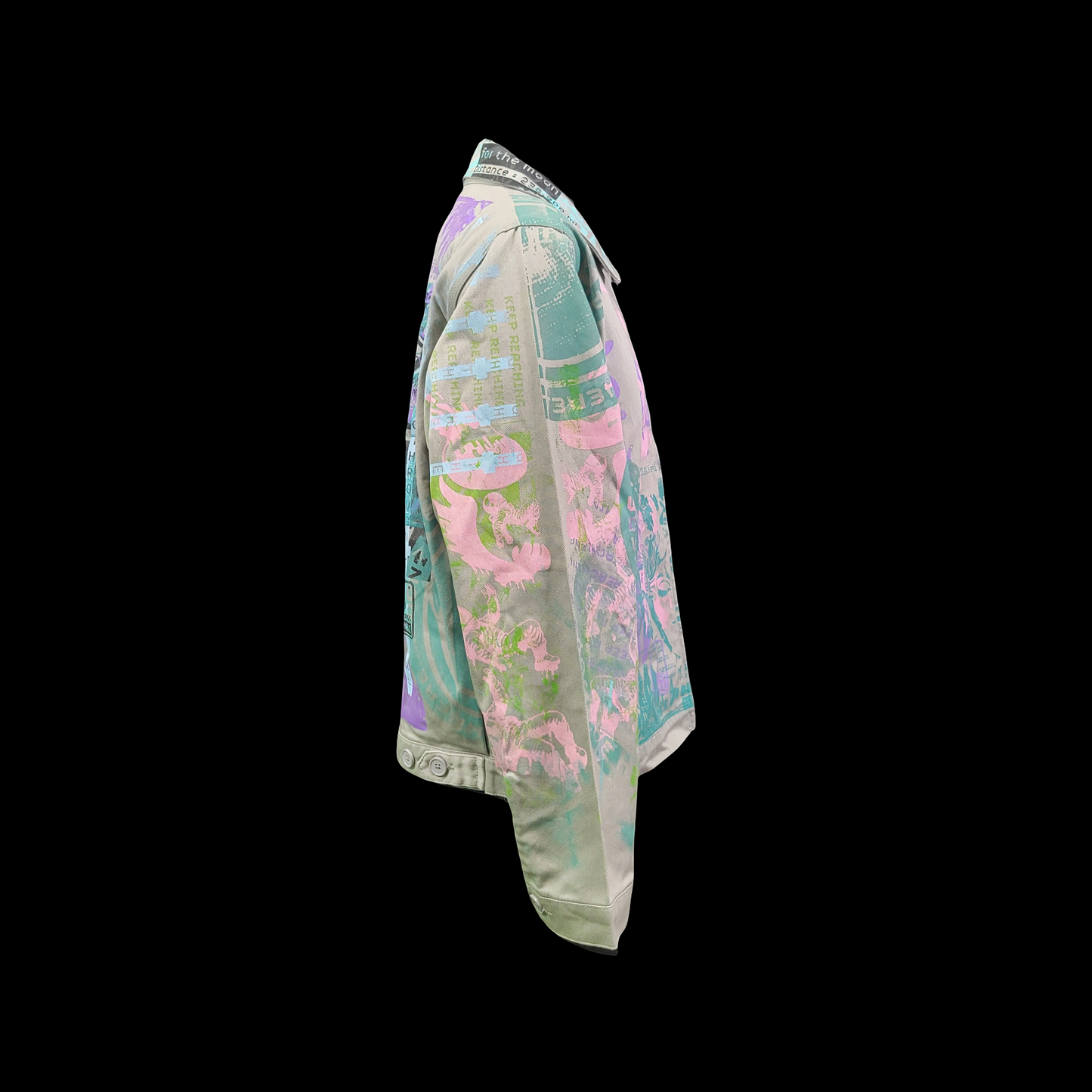 #22 Hyper Silver Snake (Light Jacket, Hyper Print, Large)