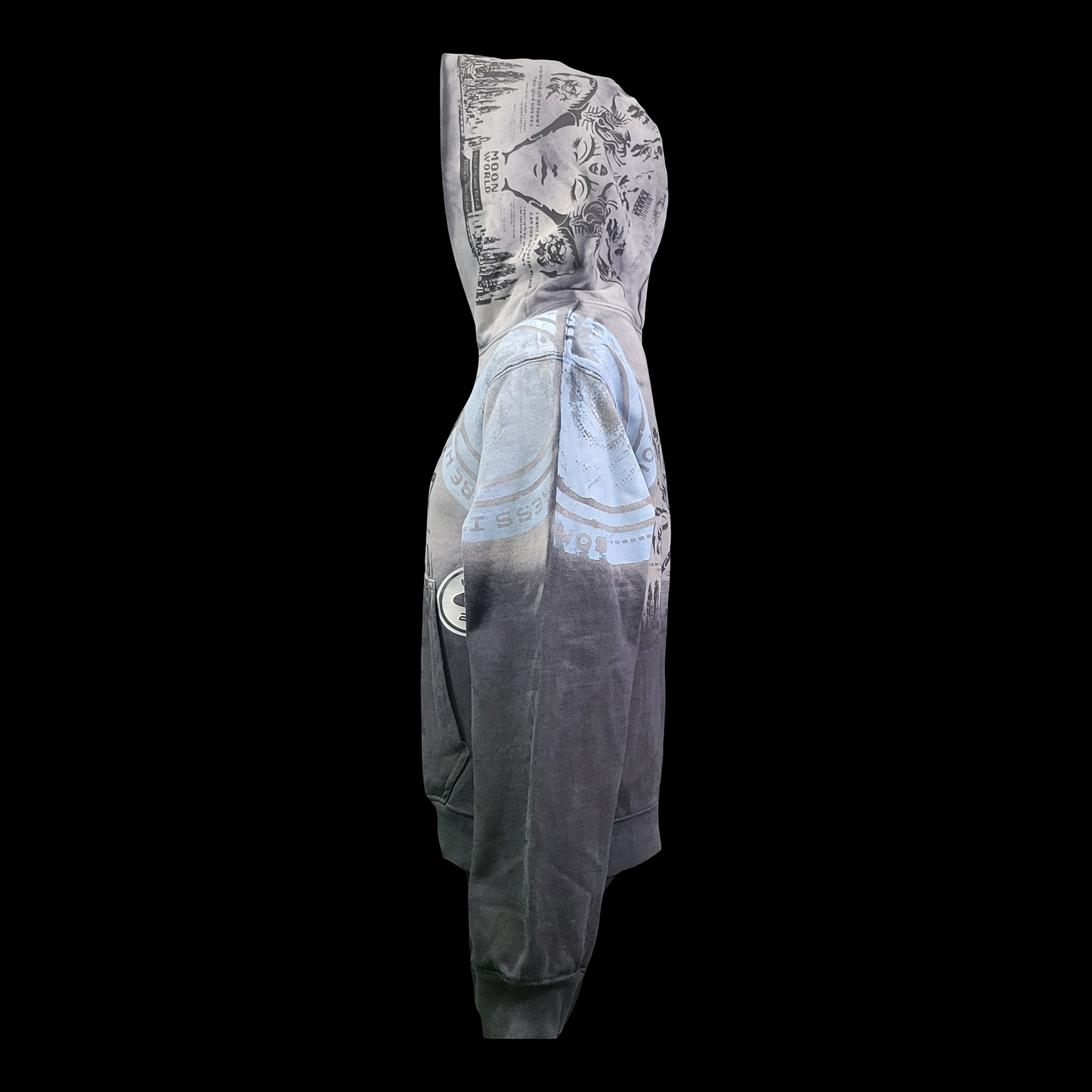 #28 Blue Moon Rising In The Smoke (Acid Wash, Small)