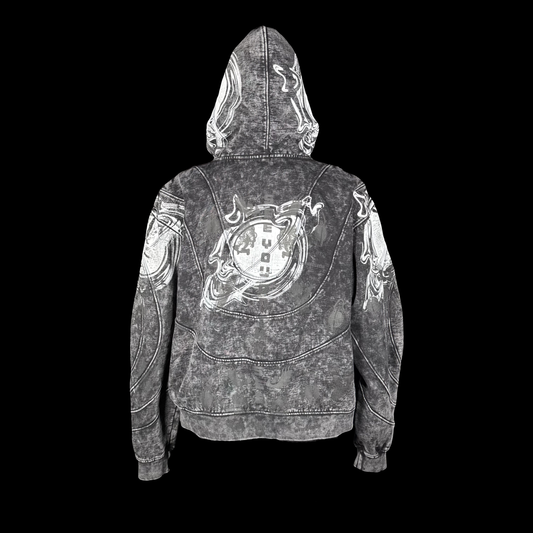 #588 Zero Zone Reaper (Acid Wash Zip, M)