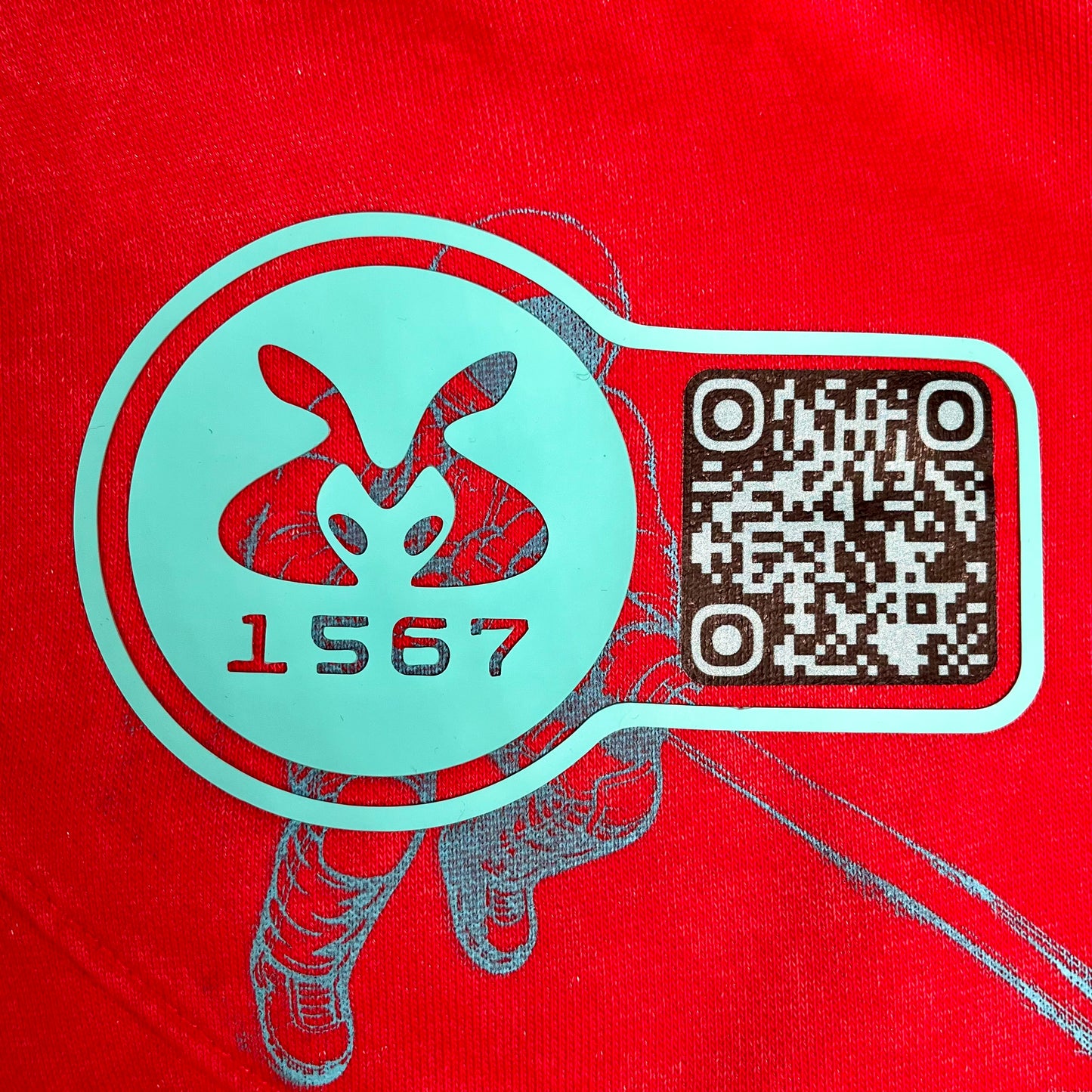 #1567 - (Acid Wash Ridged Fleece Zip, L)