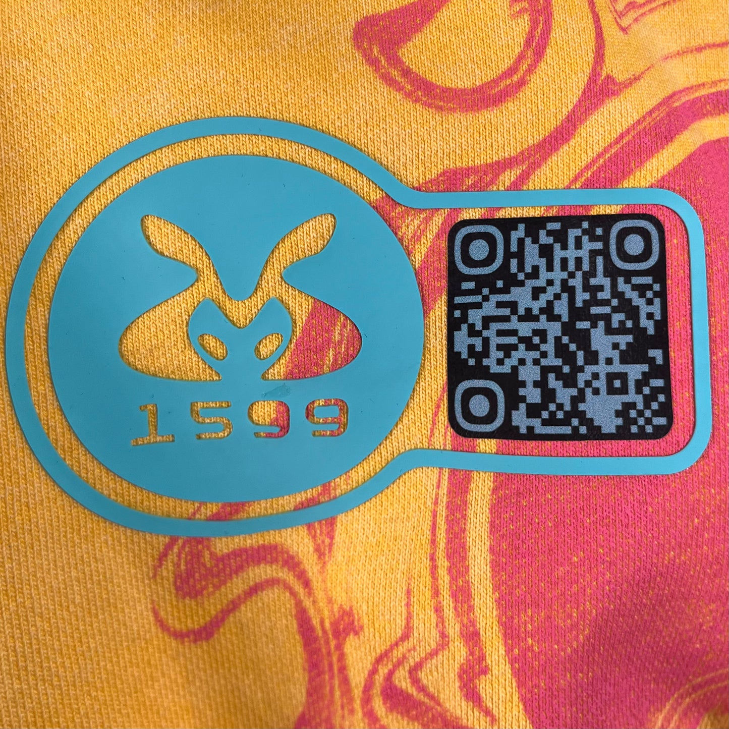 #1599 - (Acid Wash, French Terry Crop, XL)