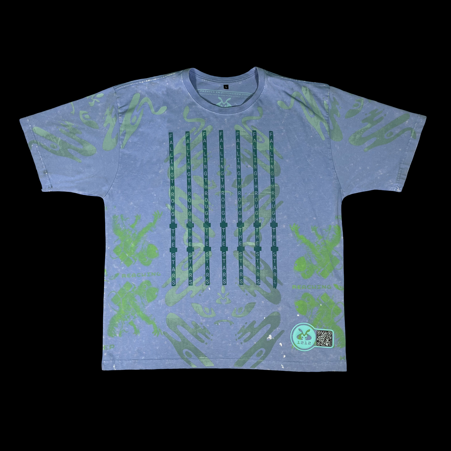 #1212 - (100% Cotton Acid Wash, L)