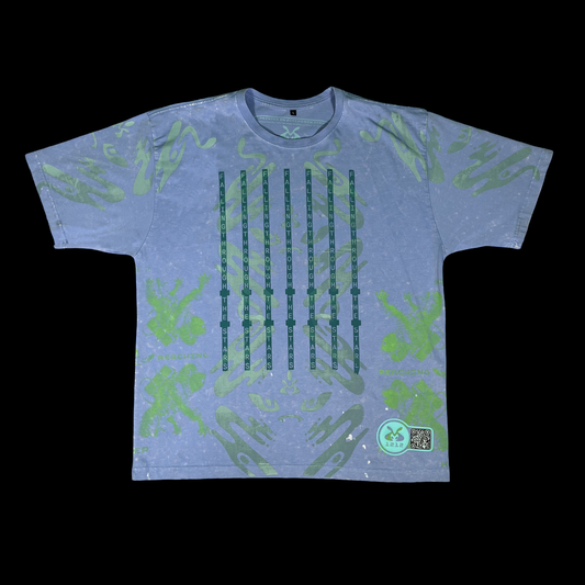 #1212 - (100% Cotton Acid Wash, L)