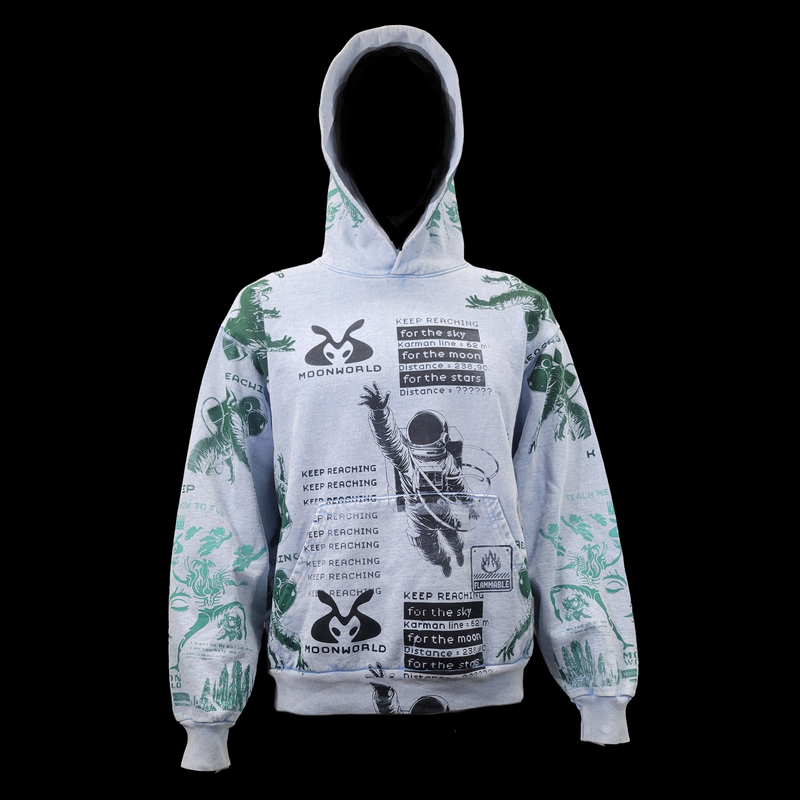 #126 Reaching up to Neptune (Heavy Weight Mineral Wash, Medium)