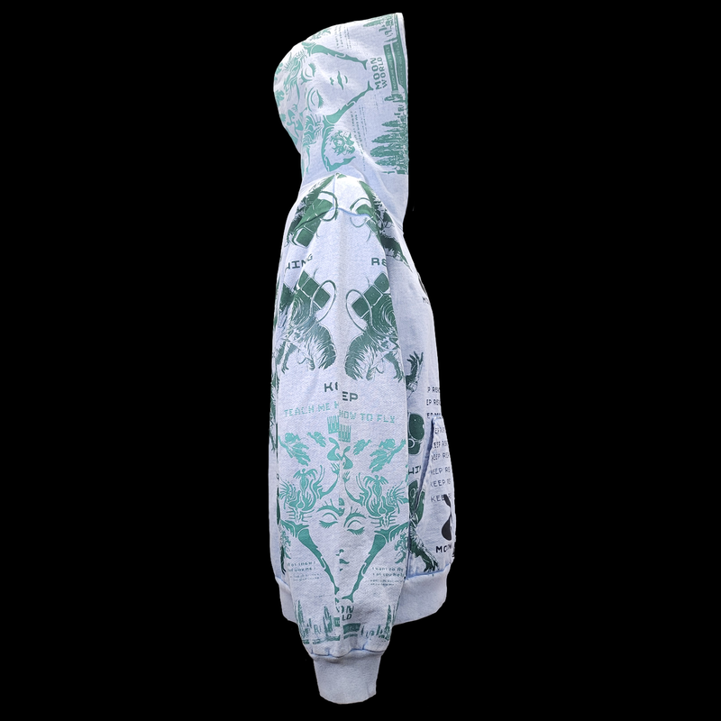 #126 Reaching up to Neptune (Heavy Weight Mineral Wash, Medium)