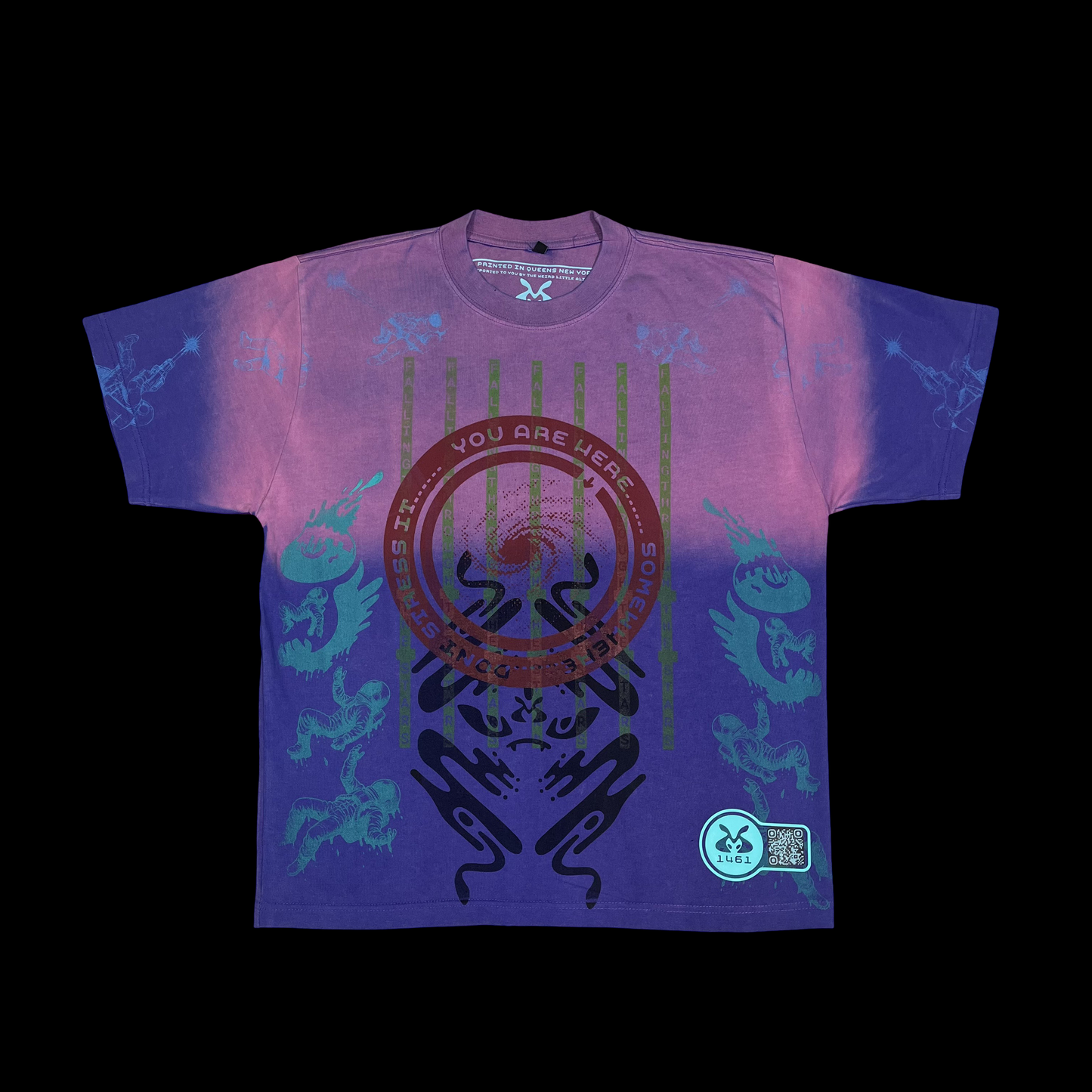 #1461 - (100% Cotton Acid Wash, M)