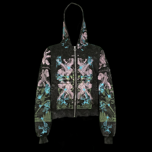 #1543 - (Acid Wash, French Terry, XL)