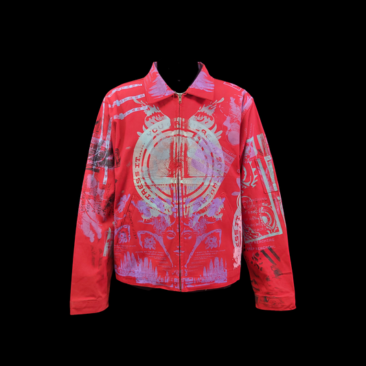 #21 Hyper Cosmic Space Racer (Hyper Print, Light Jacket, X Large)