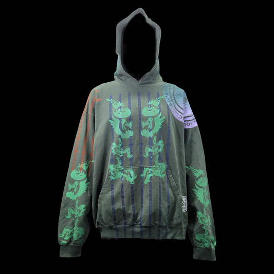 #222 Falling Moon Forest (Mid-Weight French Terry, 2XL)