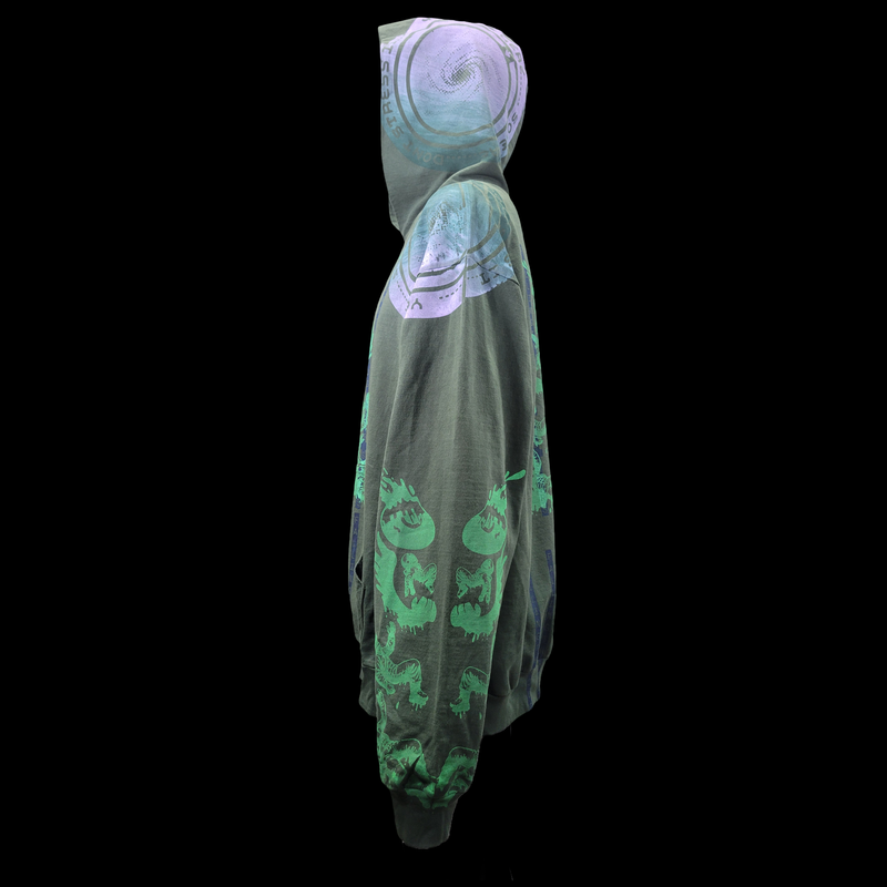 #222 Falling Moon Forest (Mid-Weight French Terry, 2XL)