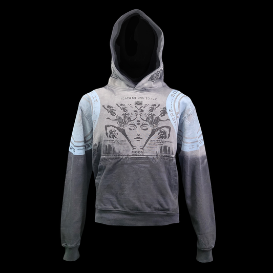 #28 Blue Moon Rising In The Smoke (Acid Wash, Small)