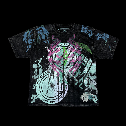#696 Shattered Visions (Hyperprint, Acidwash, L)