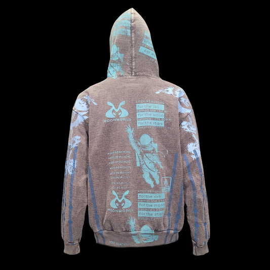 #71 Icy Mountain Astro (Heavy Weight Mineral Wash, Large)