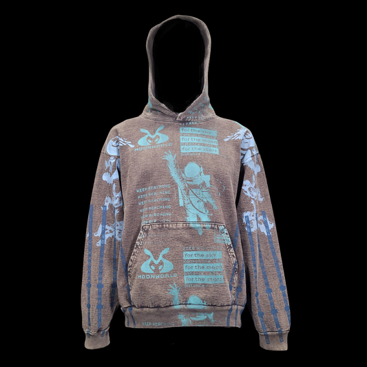#71 Icy Mountain Astro (Heavy Weight Mineral Wash, Large)