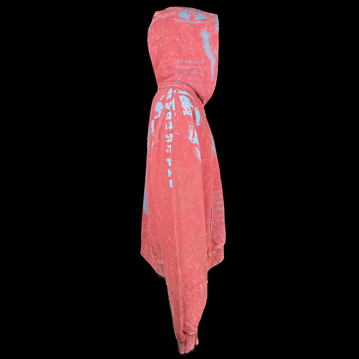 #839 Mars Dust [L] (Acid Wash Crop Zip)