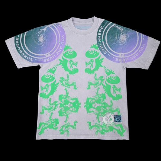 #90 Falling Through The Cosmic Grey (Mineral Wash, Small)