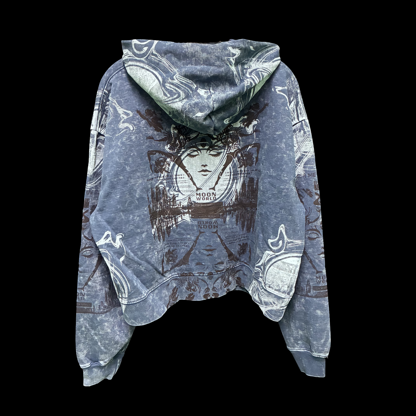 #1120 Cryogenic Slumber (M) [Acid Wash Crop Zip]