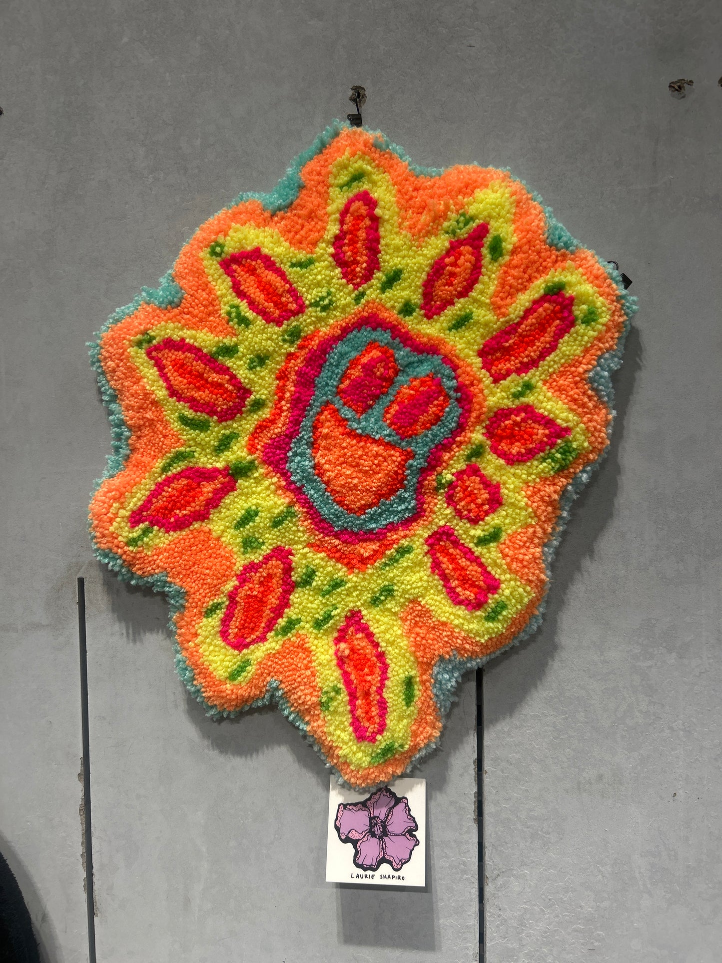 Fuzzy Flower #15 Laurie Shapiro