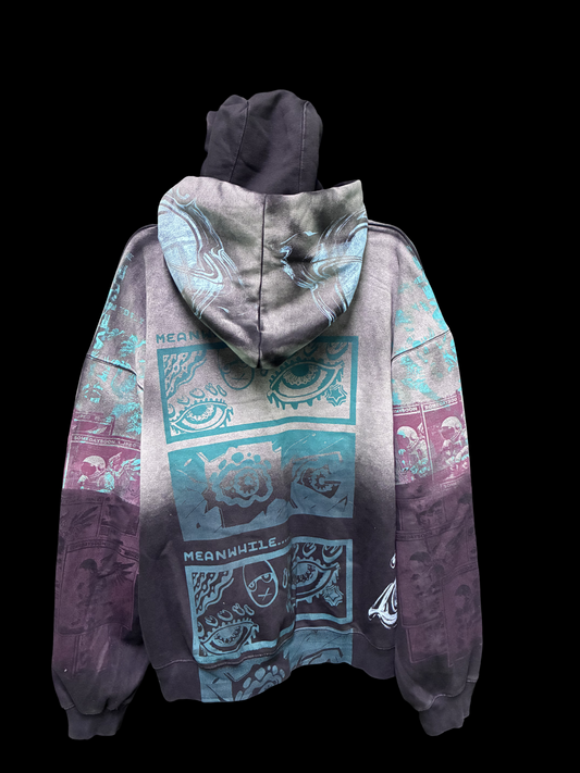 #1118 Nebula Shuttle (2XL) [Double Hood Zip Sundry Wash]