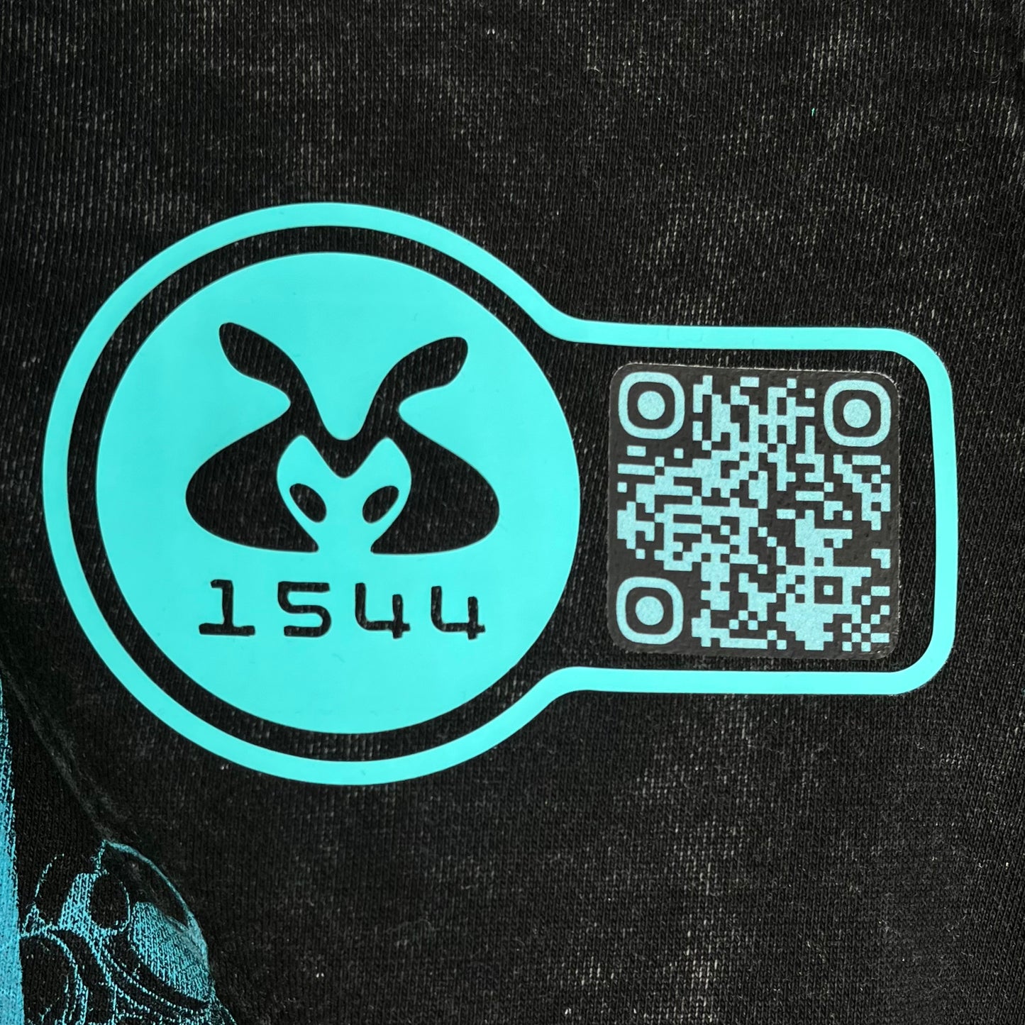 #1544 - Digital Rain (Acid Wash, Fleece, Zip, S)