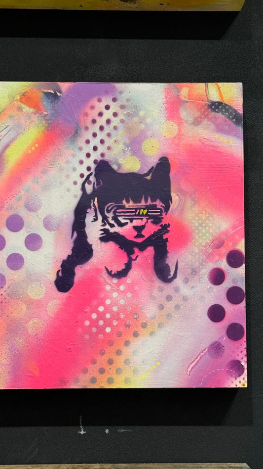 Lasercat portrait 10